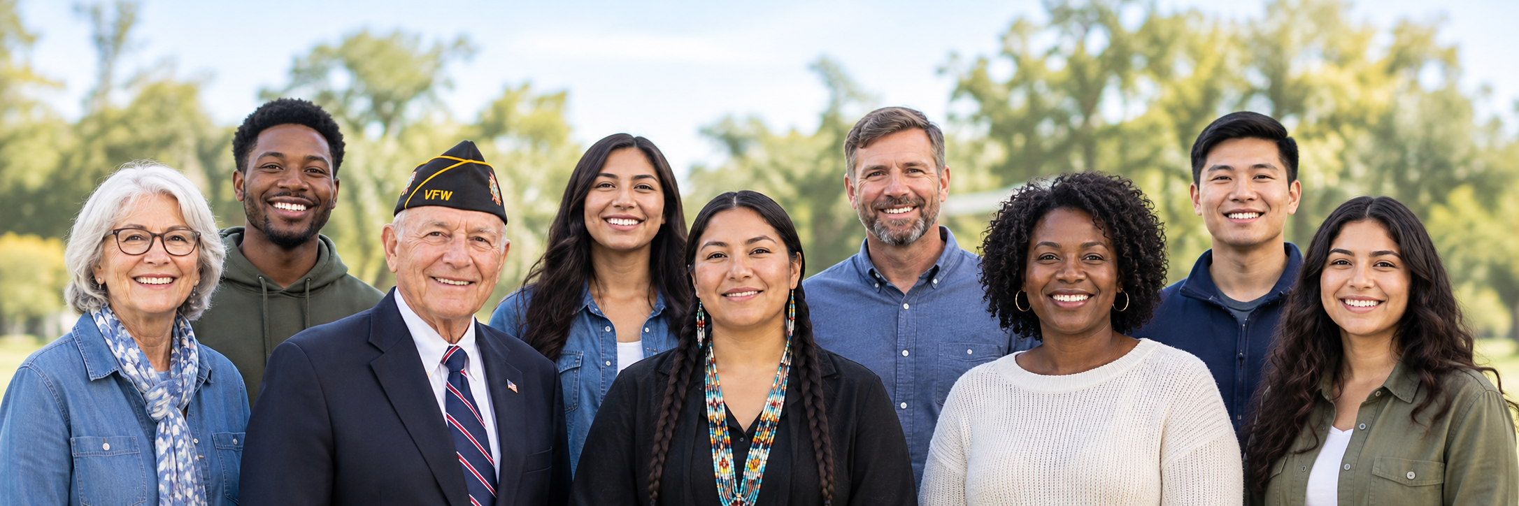 Inclusive Community Portrait in the Park